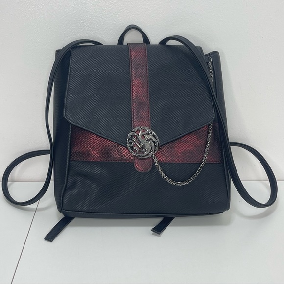 Bioworld Black and Red Backpack - Picture 2 of 11